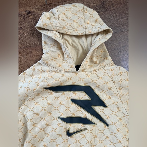 Nike 3Brand all over print hoodie boys Sz large 14/16 - Picture 3 of 7